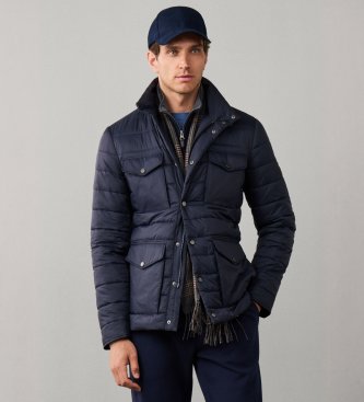 Hackett London veste matelassée légère de voyage velospeed marine