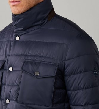 Hackett London veste matelassée légère de voyage velospeed marine