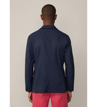 Hackett London Giacca in cotone blu scuro