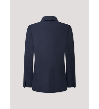 Hackett London Giacca in cotone blu scuro