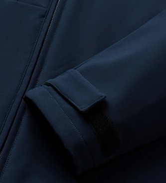 Hackett London Jaqueta blouson softshell marinho