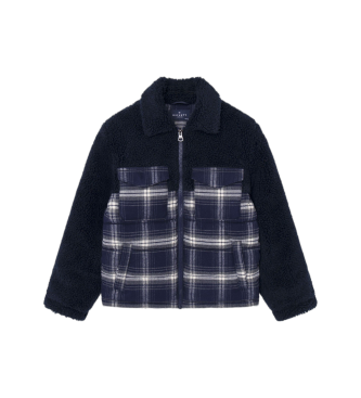 Hackett London Navy-Bomberjacke