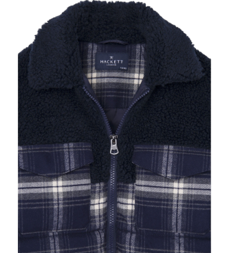 Hackett London Veste bombardier marine