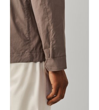 Hackett London Chaqueta De algodón beige