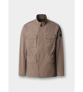 Hackett London Chaqueta De algodón beige