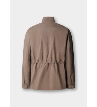 Hackett London Chaqueta De algodón beige