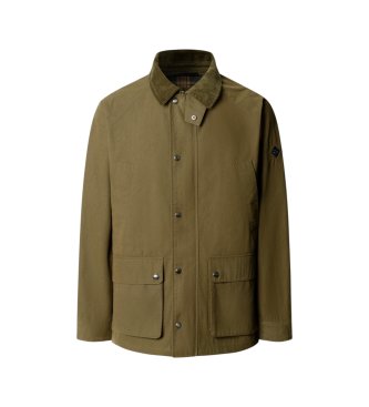 Hackett London Grøn Cotton Field-jakke
