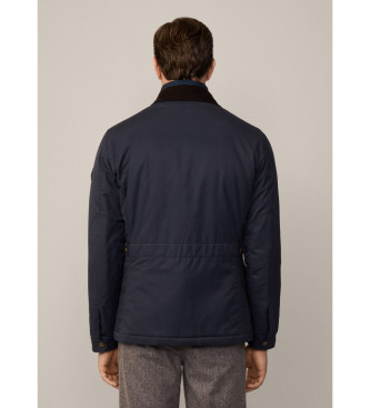 Hackett London Chaqueta Drywax 4 marino