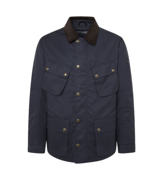 Hackett London Drywax 4 Jacke navy