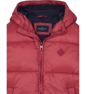 Hackett London Essential Puffa Jacket red