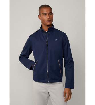 Hackett London Veste Harrington bleue