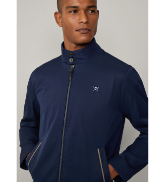 Hackett London Veste Harrington bleue