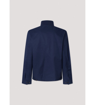 Hackett London Harrington jas blauw