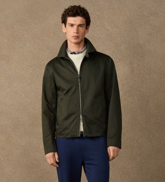 Hackett London Veste Harrington verte