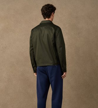 Hackett London Veste Harrington verte