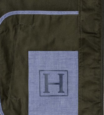 Hackett London Veste Harrington verte