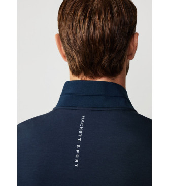 Hackett London Hybrid-Steppjacke navy