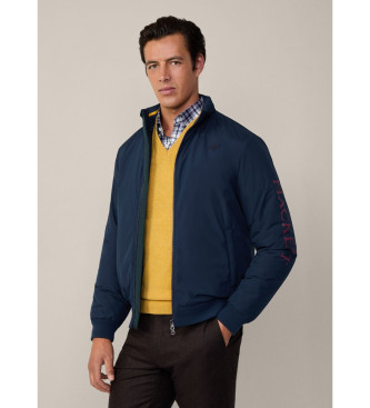 Hackett London Erfgoed Jas Logo marine