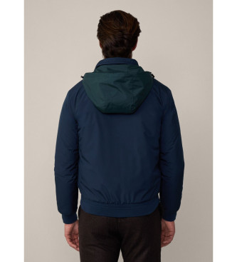 Hackett London Heritage Jacket Logo marinbl