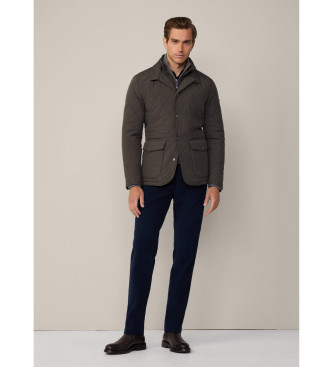 Hackett London Jakna Paddock zelena