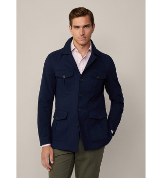 Hackett London Saharan jacket navy