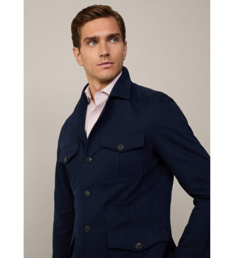 Hackett London Saharan jacket navy