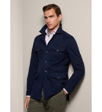 Hackett London Saharas jakke marinebl