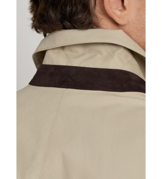 Hackett London Casaco Sr Cotton bege