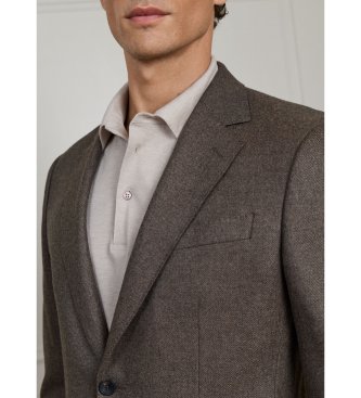Hackett London Giacca Twill talpa