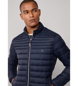 Hackett London Ultra Moto Jacket navy