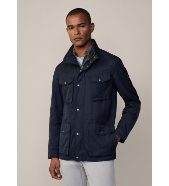 Hackett London Casaco Velospeed azul-marinho