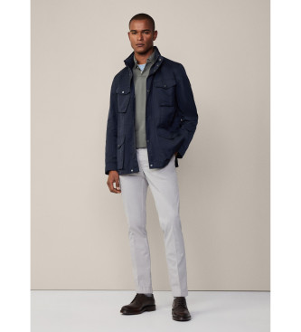 Hackett London Giacca Velospeed blu scuro