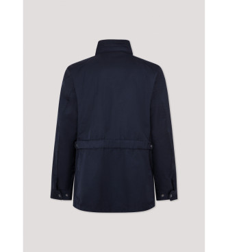 Hackett London Velospeed-jacka marinbl