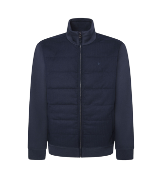 Hackett London Vvd quiltad jacka Fz navy