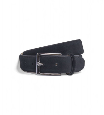 Hackett London Cinturn de Piel Feather negro