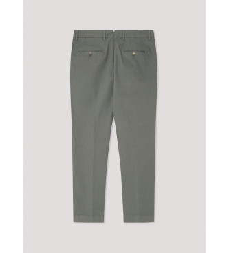 Hackett London Pantalon vert Doeskin