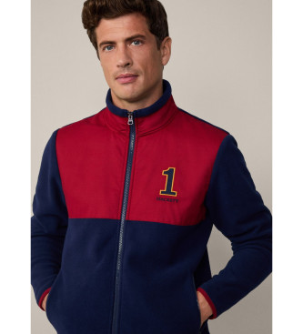 Hackett London Heritage Fleece Nbr marinbl