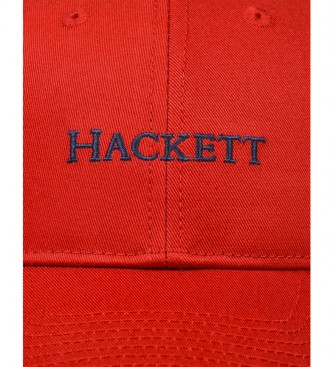 HACKETT Classico cappellino da baseball rosso