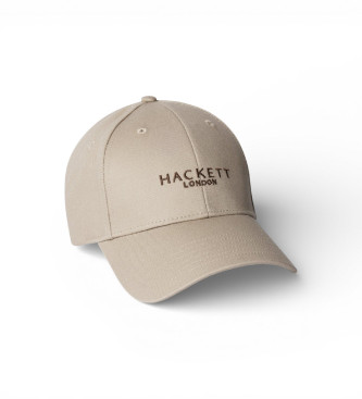 Hackett London Casquette beige contrast�e