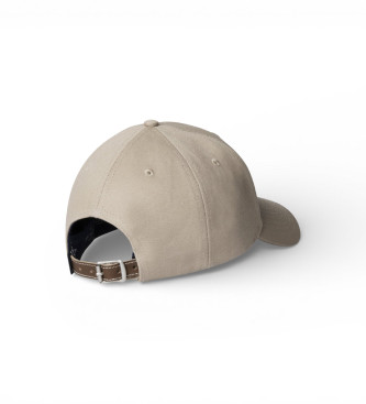 Hackett London Casquette beige contrast�e