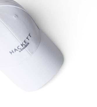 Hackett London Bon� de contraste branco