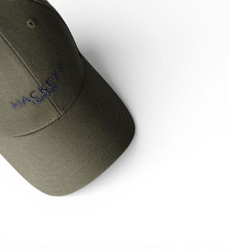 Hackett London Casquette contrast�e verte