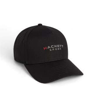 Hackett London Essential Cap svart