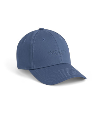 Hackett London Casquette bleu ton sur ton