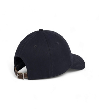 Hackett London Cappellino tonale BRND blu scuro