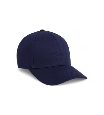 Hackett London Navy tonal cap