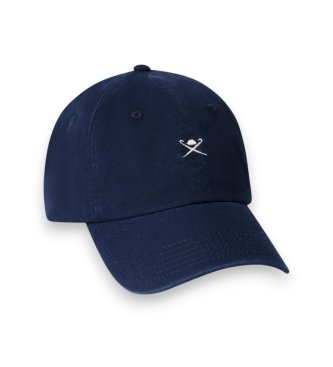 Hackett London Cappello Washed Brolly blu navy