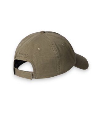 Hackett London Cappello Washed Brolly verde muschio