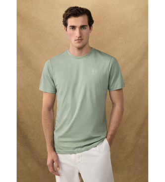 Hackett London T-shirt verde Heritage H