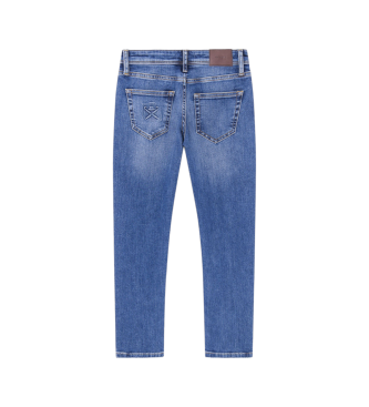 Hackett London Calas de ganga Vintage de corte regular azul